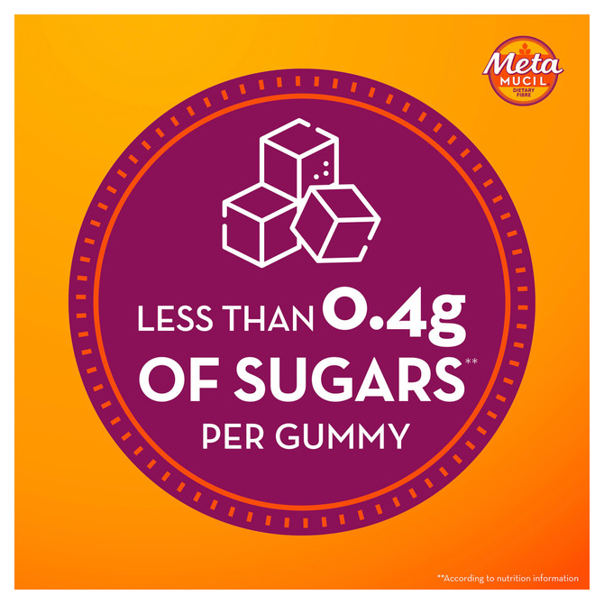 Metamucil Daily Fibre Gummies Supplement 120 Pack