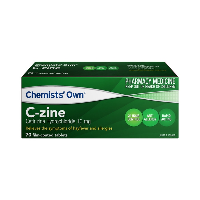 Chemists Own C-zine Tablets 70