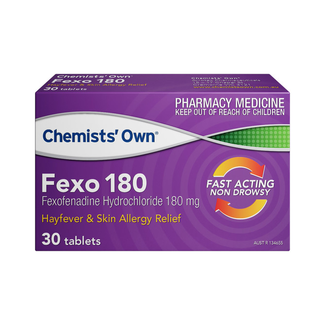 Chemists Own Fexo 180 Tablets 30