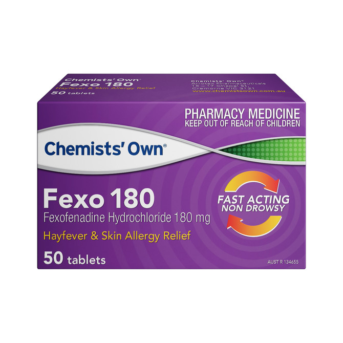 Chemists Own Fexo 180 Tablets 50