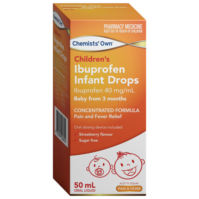 Chemists' Own Children's Ibuprofen Infant Drops 50mL 
