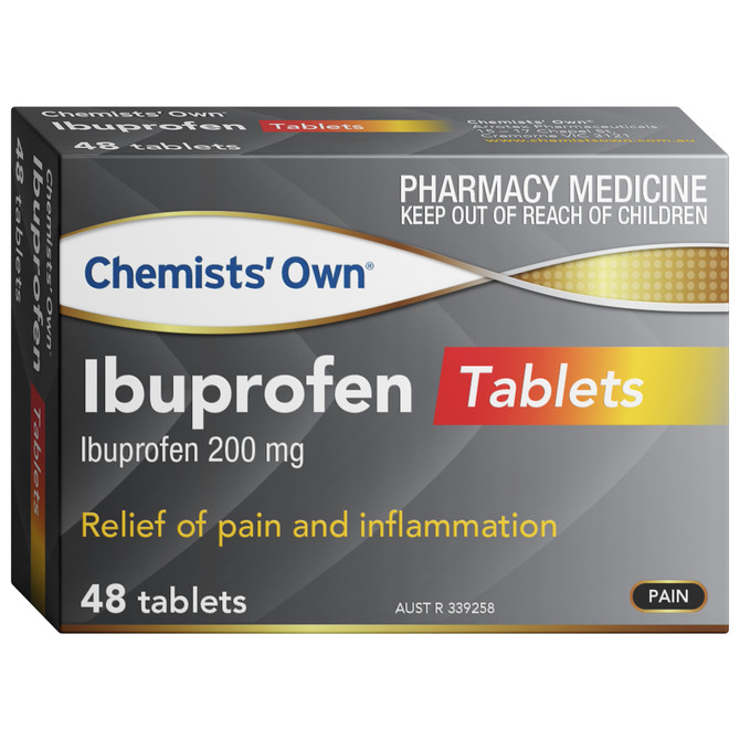 Chemists' Own Ibuprofen Tablets 200mg 48 