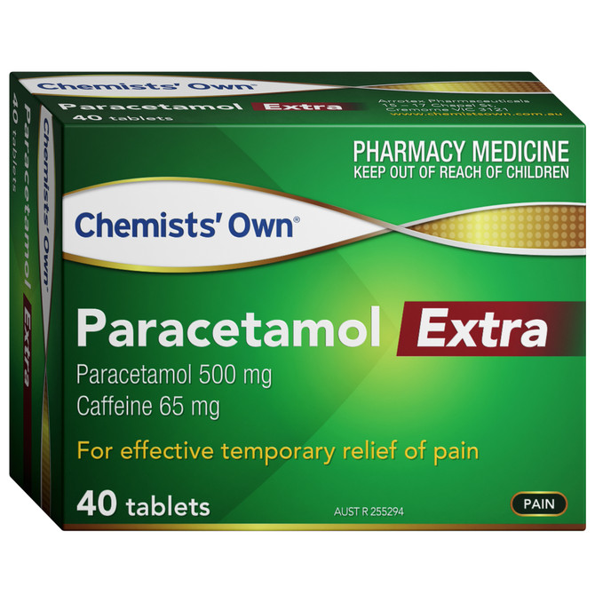 Chemists' Own Paracetamol Extra Tablets 40