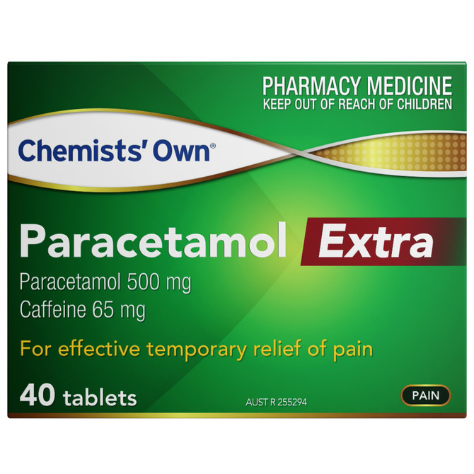 Chemists' Own Paracetamol Extra Tablets 40