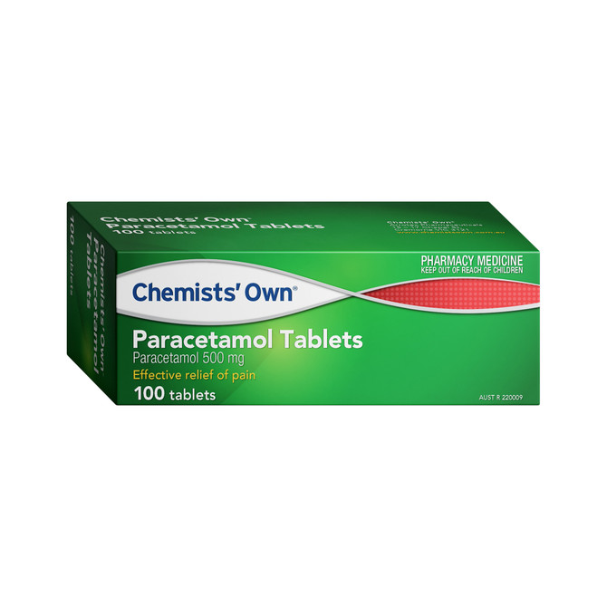Chemists Own Paracetamol Tablets 100