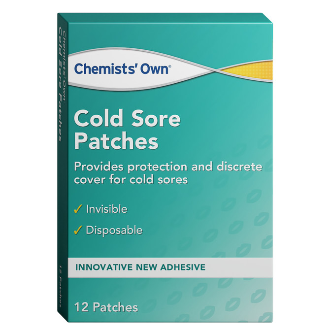 Chemists' Own Cold Sore Patches 12