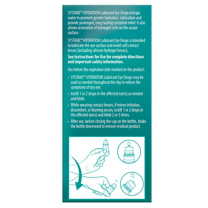 Systane Hydration Multi Dose Preservative-Free Lubricant Eye Drops10mL