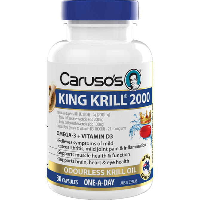 Caruso's King Krill 2000 30 Capsules