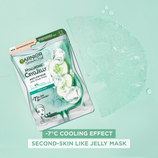 Garnier Cryo Jelly Cooling Sheet Mask 27g