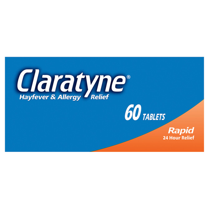 Claratyne Allergy & Hayfever Relief Antihistamine Tablets 60 pack