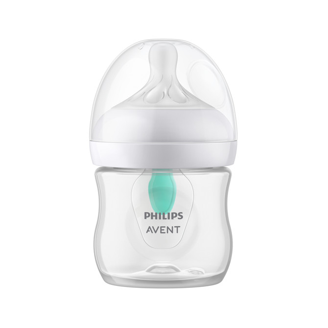 Philips Avent Natural Response Bottle with AirFree Vent, 125ml, 2-pack, SCY670/02