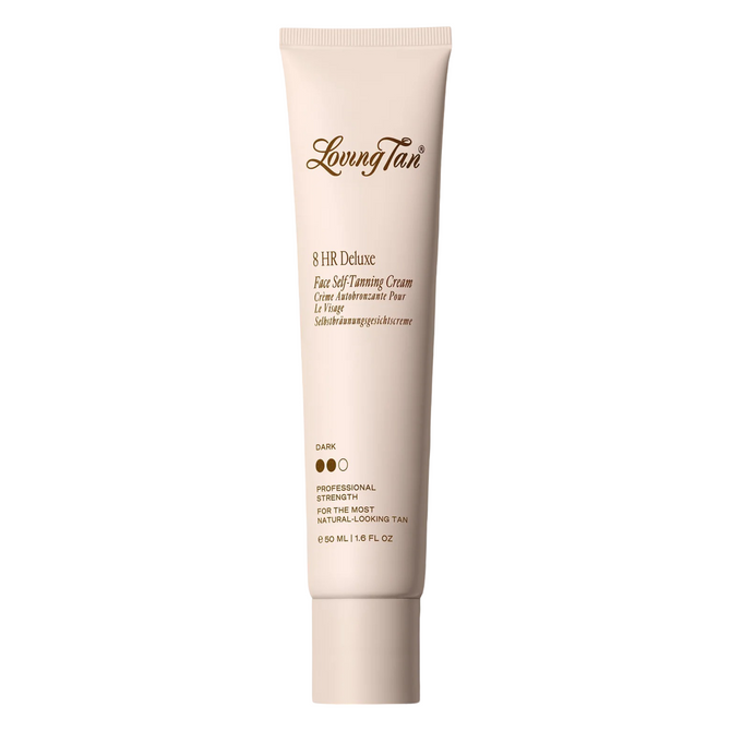 Loving Tan 8 HR Deluxe Face Self-Tanning Cream Dark 50ml