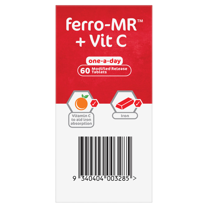 Ferro-MR + Vit C 60 tablets