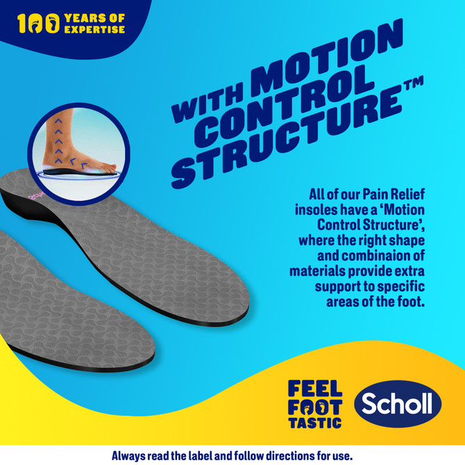Scholl In-Balance™ Pain Relief Plantar Fasciitis Orthotics - Large