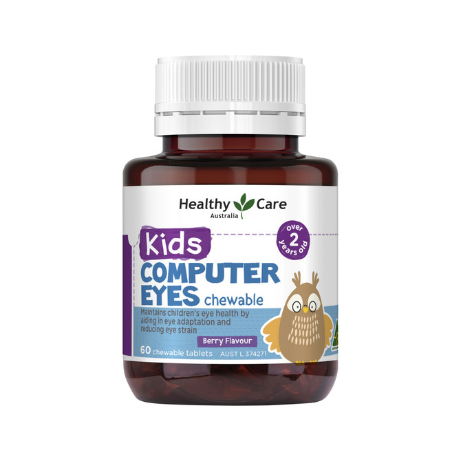 Healthy Care Kids Computer Eye Chewable Tablets 60s