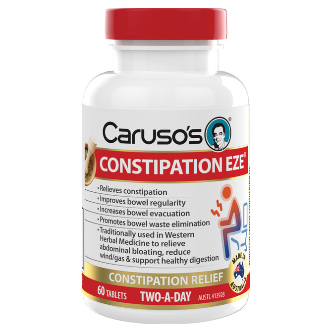 Caruso's CONSTIPATION EZE 60 Tablets