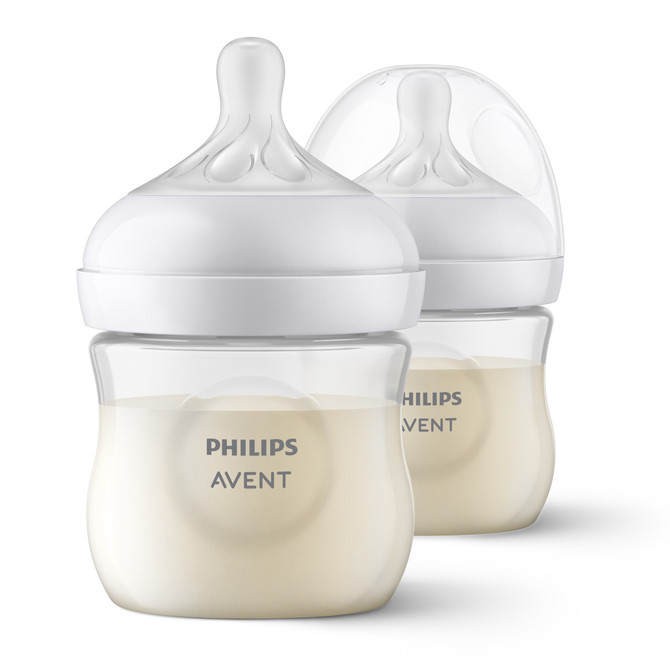 Philips Avent Natural Response Baby Bottles, 125ml, 2-pack, SCY900/02