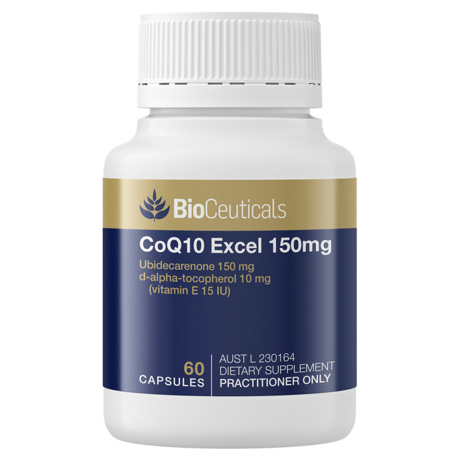 BioCeuticals CoQ10 Excel 150mg 60 Capsules