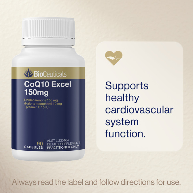 BioCeuticals CoQ10 Excel 150mg 90 Capsules