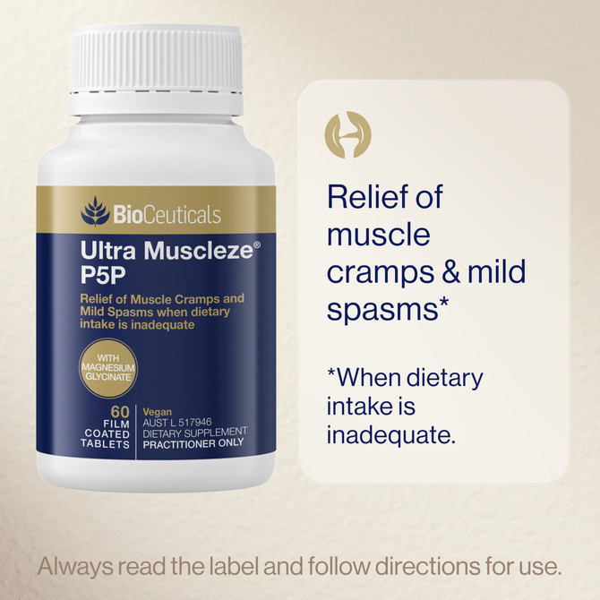 BioCeuticals Ultra Muscleze®  P5P 60 Tablets