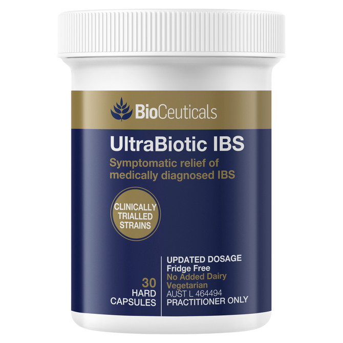 BioCeuticals UltraBiotic IBS 30 Hard Capsules