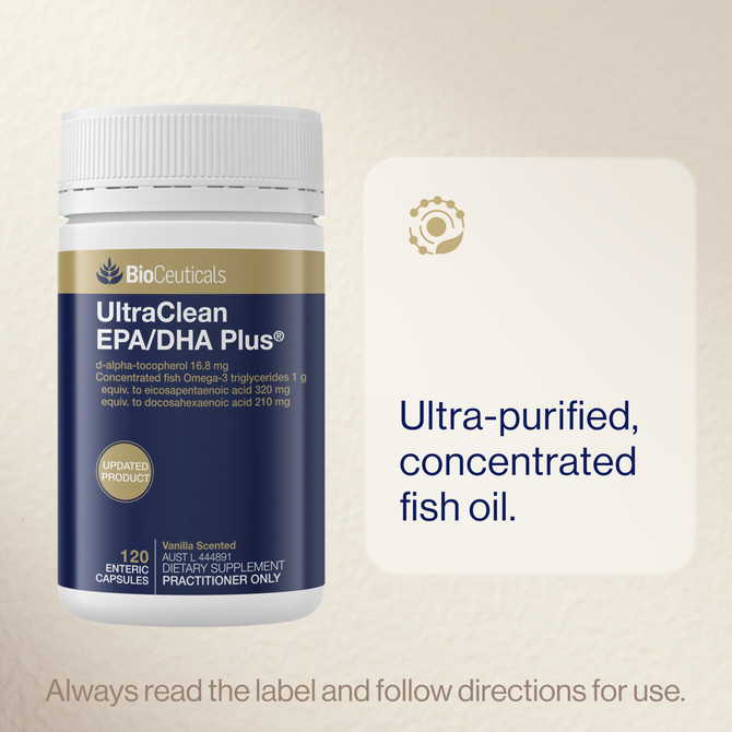 BioCeuticals UltraClean EPA/DHA Plus® 120 Capsules