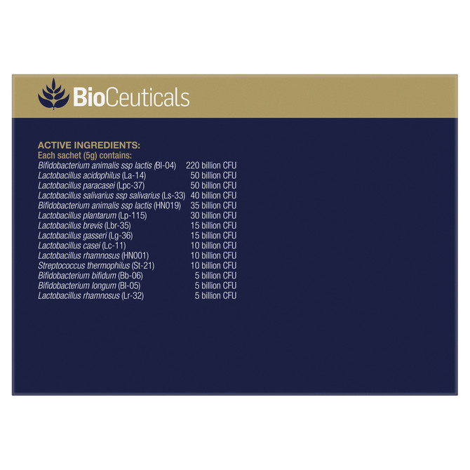 BioCeuticals UltraBiotic 500 14 Sachets (70g)