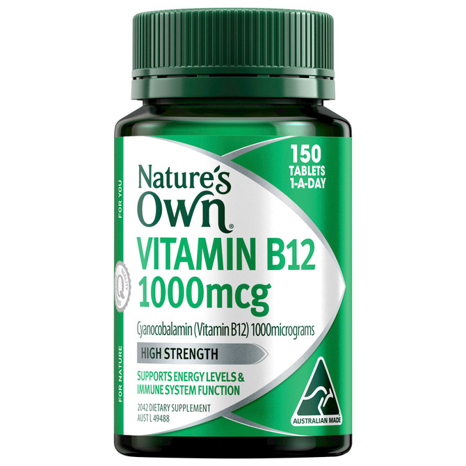 Nature's Own Vitamin B12 1000mcg