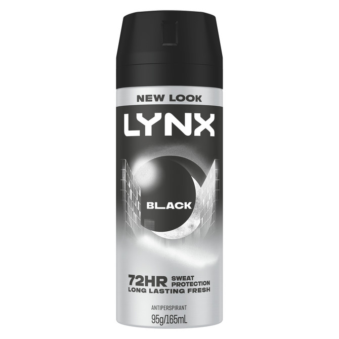 LYNX ANTIPERSPIRANT AEROSOL BLACK 165 ML