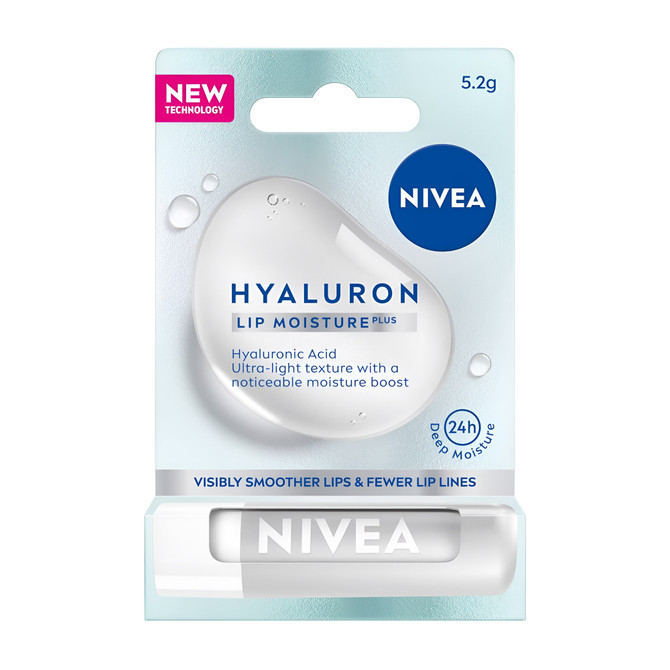 Nivea Hyaluron Lip Moisture Balm Clear 5.2g