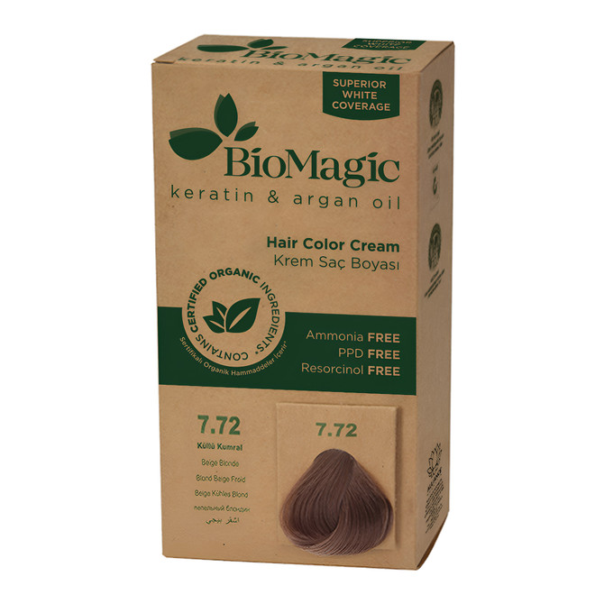 BioMagic 7/72 Beige Blonde Hair Colour