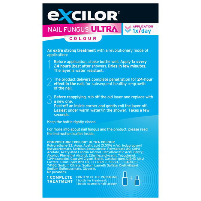 Excilor Ultra Colour Nail Fungus Treatment Nude