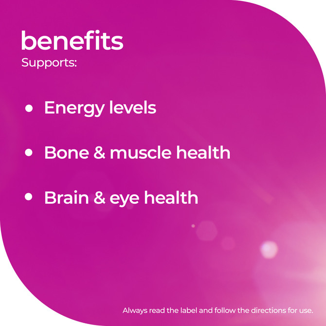 Nature's Way High Strength Adult Vita Gummies Women's 50+ Multivitamin 60s 