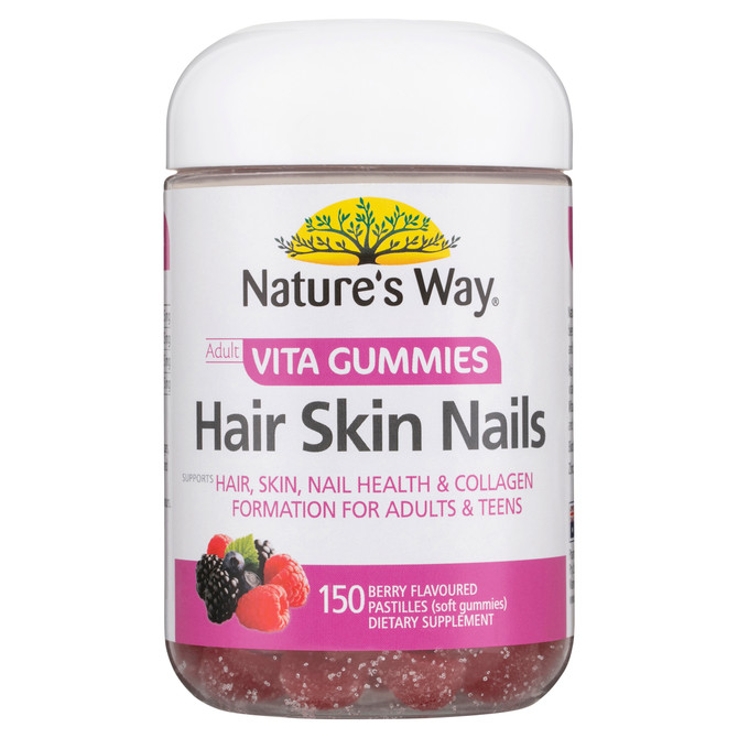 Nature's Way Adult Vita Gummies Hair Skin Nails 150
