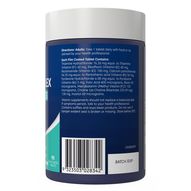 Bioglan Mega B Complex Energy & Stress 90s