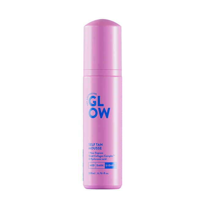 The Australian Glow 1 Hour Express Self Tanning Mousse Ultra Dark 200ml