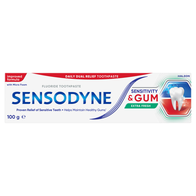 Sensodyne Sensitivity & Gum Extra Fresh 100g Toothpaste