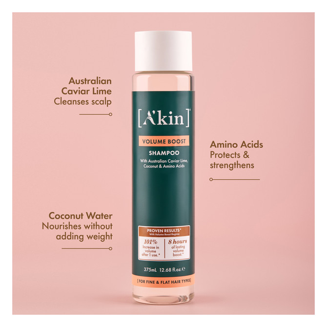 A'kin Volume Boost Shampoo 375ml