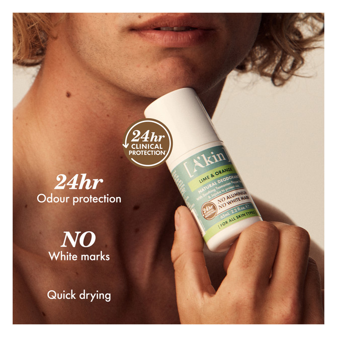 A'kin Lime & Orange Roll-On Deodorant 65ml