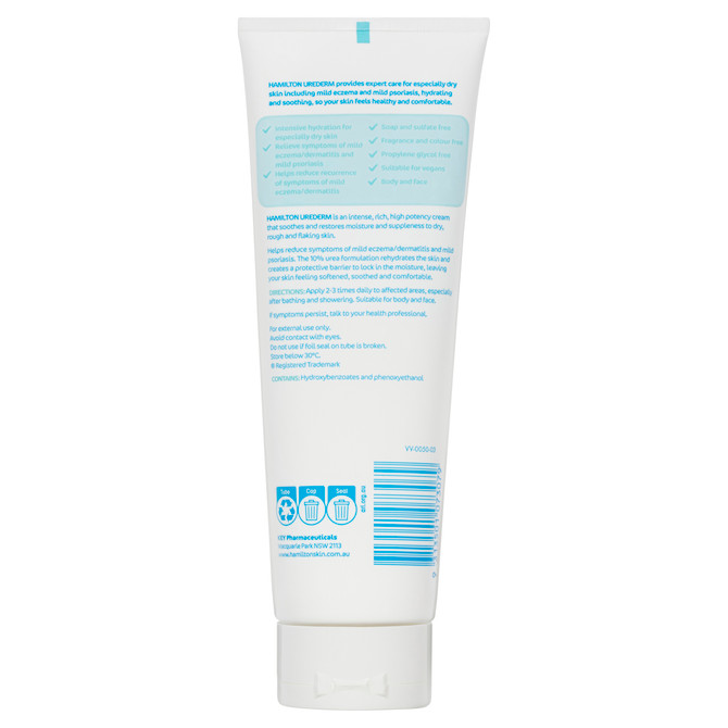 Hamilton Urederm Cream 225g