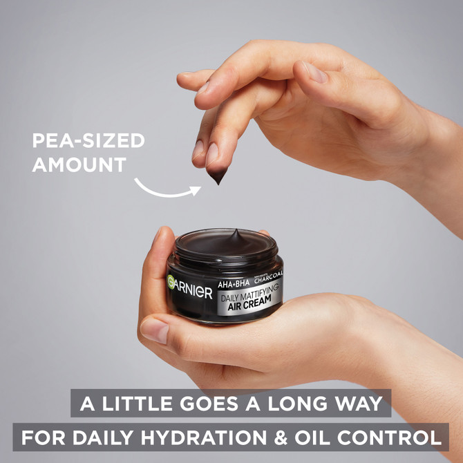Garnier Pure Active AHA + Salicylic Acid Daily Mattifying Air Cream Moisturiser 50ml
