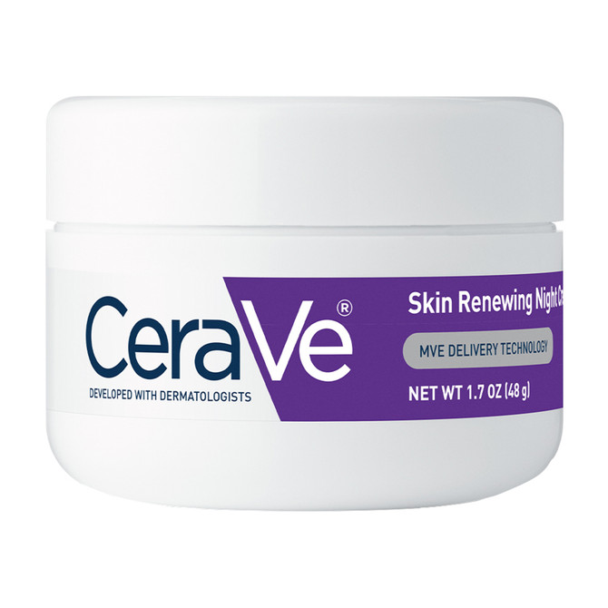 CeraVe Ceramides Skin Renewing Night Cream For Face
