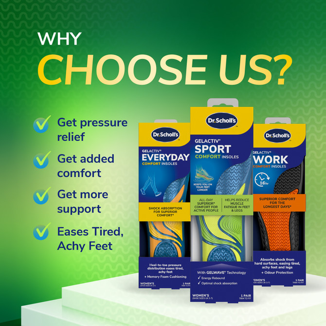 Dr.Scholl's GelActiv® Sport Women's Insole 