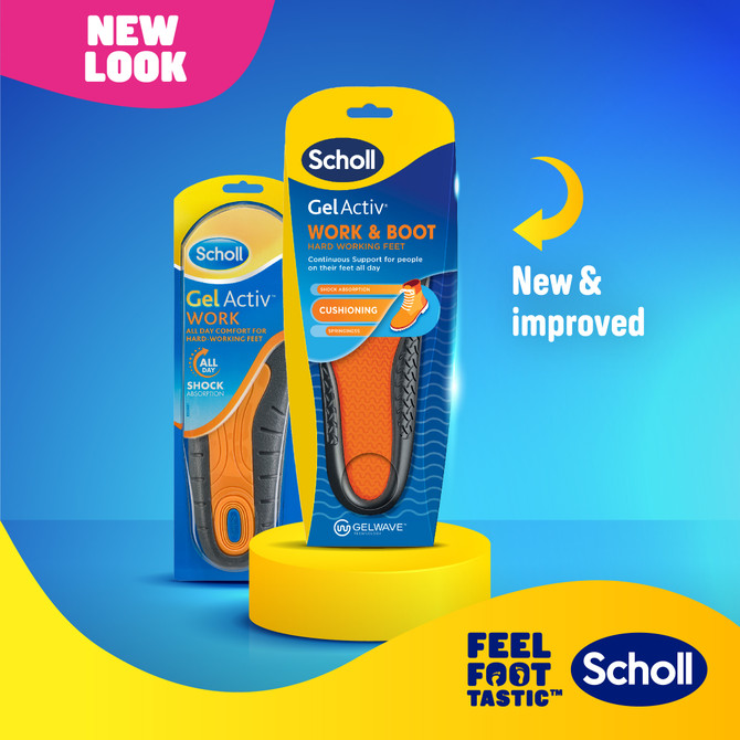 Scholl GelActiv® Insole Work & Boot - Large
