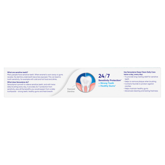 Sensodyne Deep Clean Daily Care 100 g Toothpaste