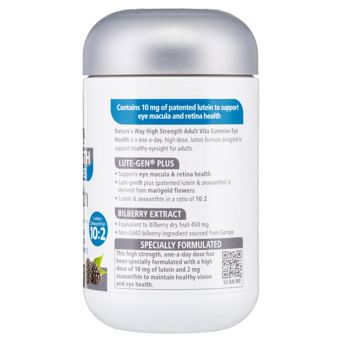 Nature's Way High Strength Adult Vita Gummies Eye Health 60's