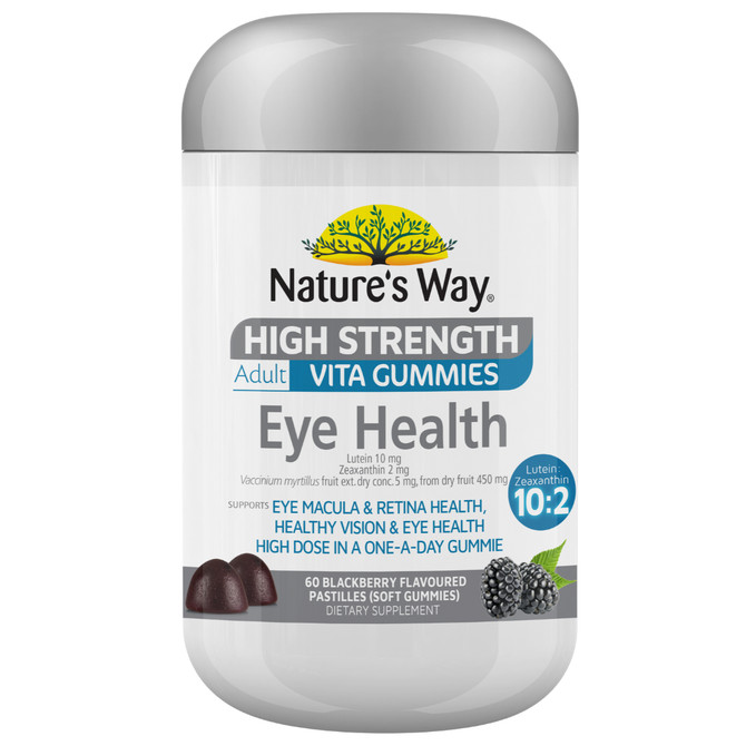 Nature's Way High Strength Adult Vita Gummies Eye Health 60's