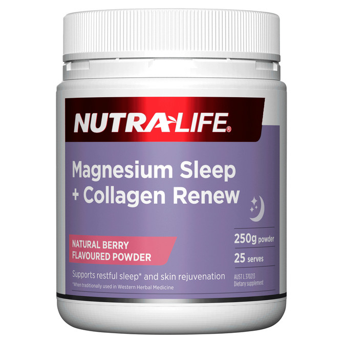 Magnesium Sleep and Collagen Renew 250g