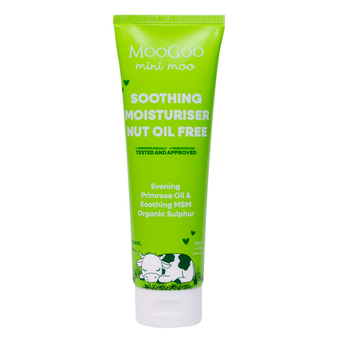 MooGoo Mini Moo Soothing Moisturiser Nut Oil Free 120g