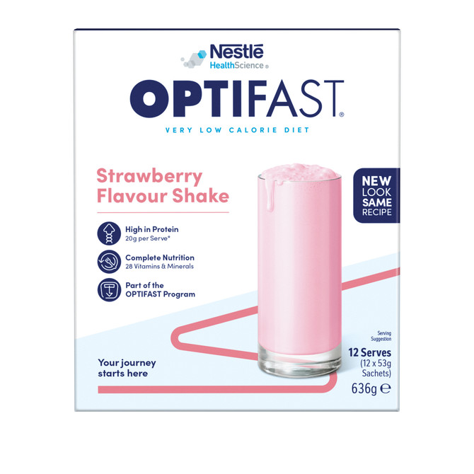 OPTIFAST VLCD Shake Strawberry Flavour